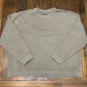 Lululemon brown men's crewneck pull over XXL